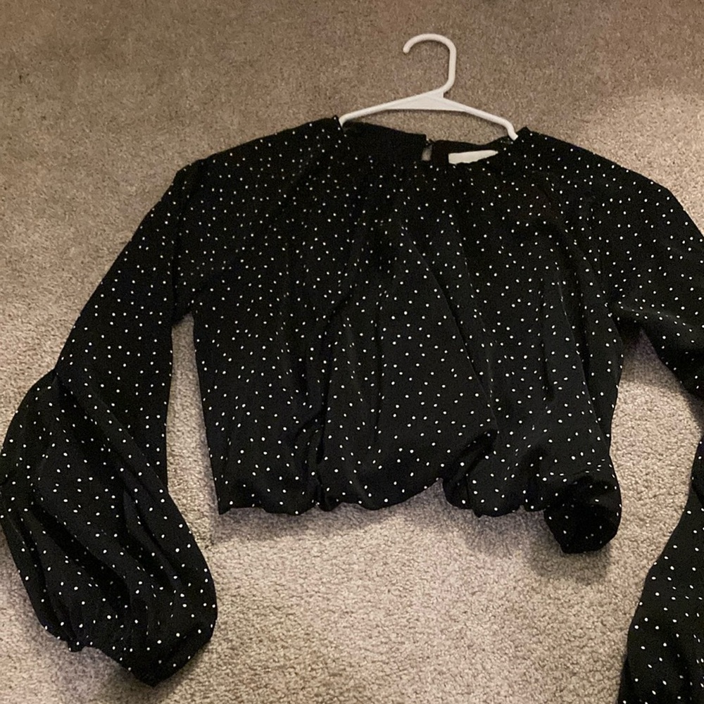 Cropped blouse